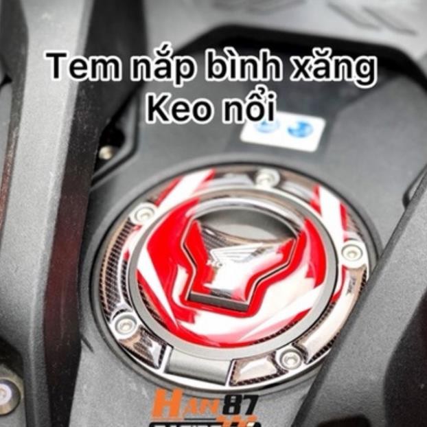 Tem Dán Nắp Bình Xăng  HONDA CB150X CB 150X CBX  -Tem nắp bình xăng CB150X