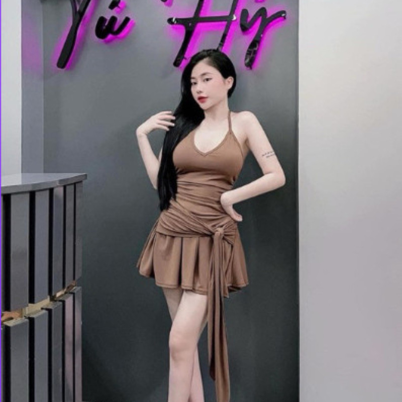 Set Đầm Body Nữ 2 Dây Dáng Dài NOBICO D211, Váy Body Nữ Thiết Kế Họa Tiết Da Báo Cao Cấp Kèm Áo | BigBuy360 - bigbuy360.vn