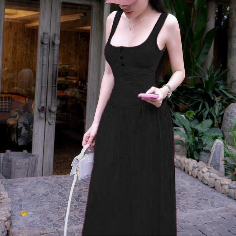 Đầm Body Nữ Dáng Dài 2 Dây D128, Váy Body Nữ Chất Mềm Mịn Cao Cấp Tôn Dáng Sang Chảnh Basic LONACO | BigBuy360 - bigbuy360.vn