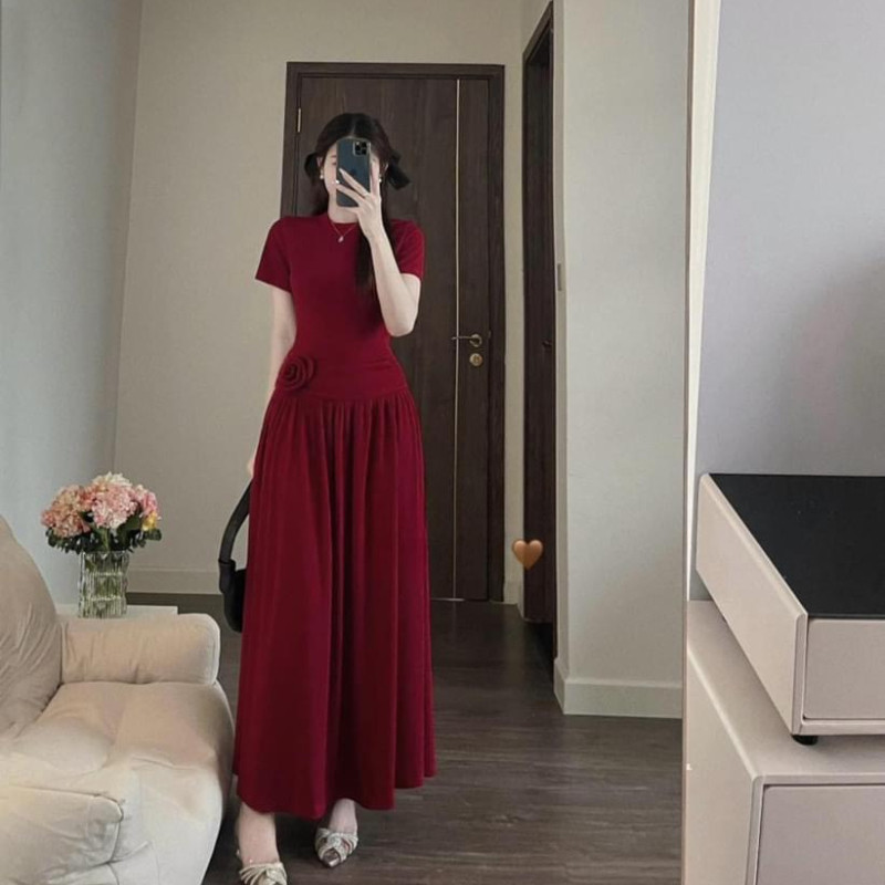 Đầm Body Nữ Dáng Dài Có Khóa Kéo Tay Ngắn, Váy Body Nữ Đi Chơi Dự Tiệc Sang Chảnh D120 LONACO | BigBuy360 - bigbuy360.vn