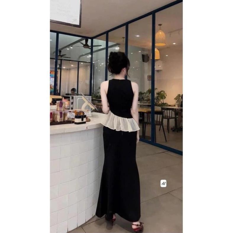 Set Váy Body Nữ KANOMY D159, Đầm Body Nữ Dàng Dài Cổ Tròn Sang Chảnh Đi Chơi Dự Tiệc | BigBuy360 - bigbuy360.vn