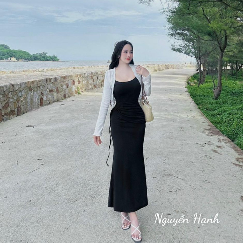 Đầm Body Nữ 2 Dây Dáng Ngắn KANOMY D218,Váy Body Nữ Thiết Kế Trẻ Trung Năng Động Phong Cách Hàn Quốc | BigBuy360 - bigbuy360.vn