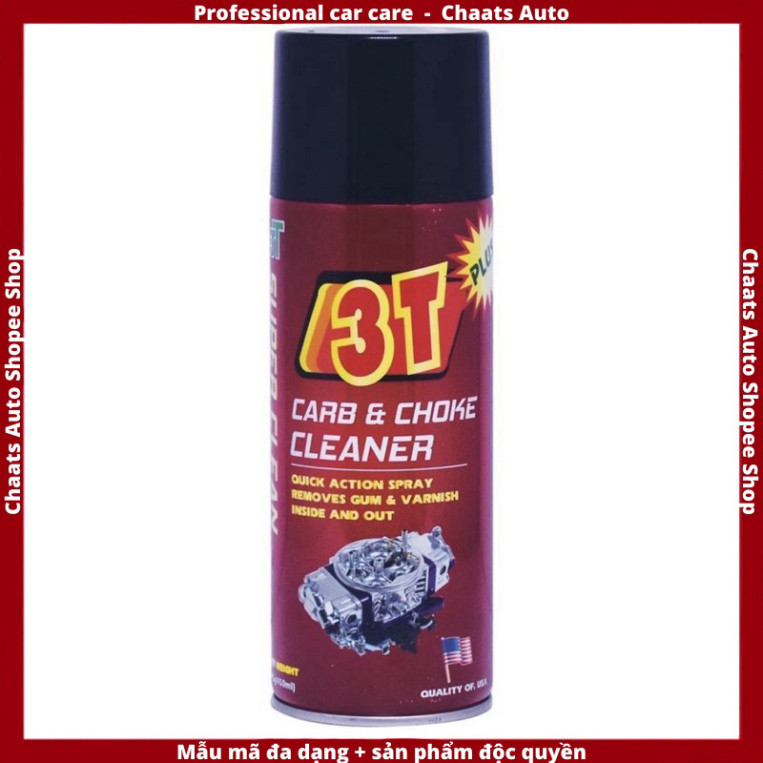 Xịt chế 3T 🔥  Freeship 🔥 Chai Xịt & Xúc Bình Xăng Con,Rửa Họng Ga, Rửa Xy Lanh, Vệ Sinh Kim Phun 3T 