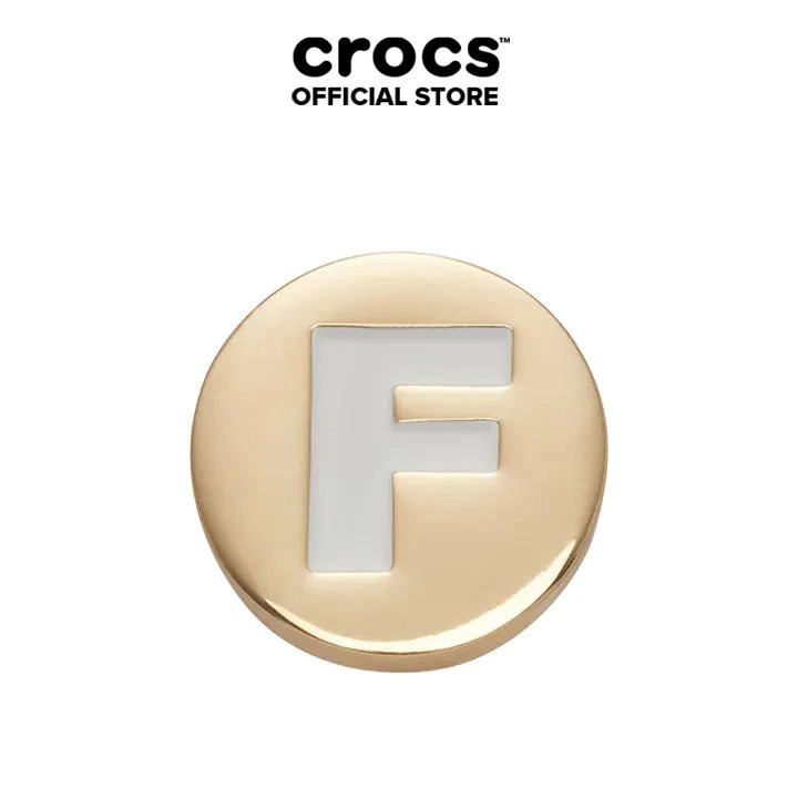 Phụ kiện Jibbitz™ Charm Gold Letter F