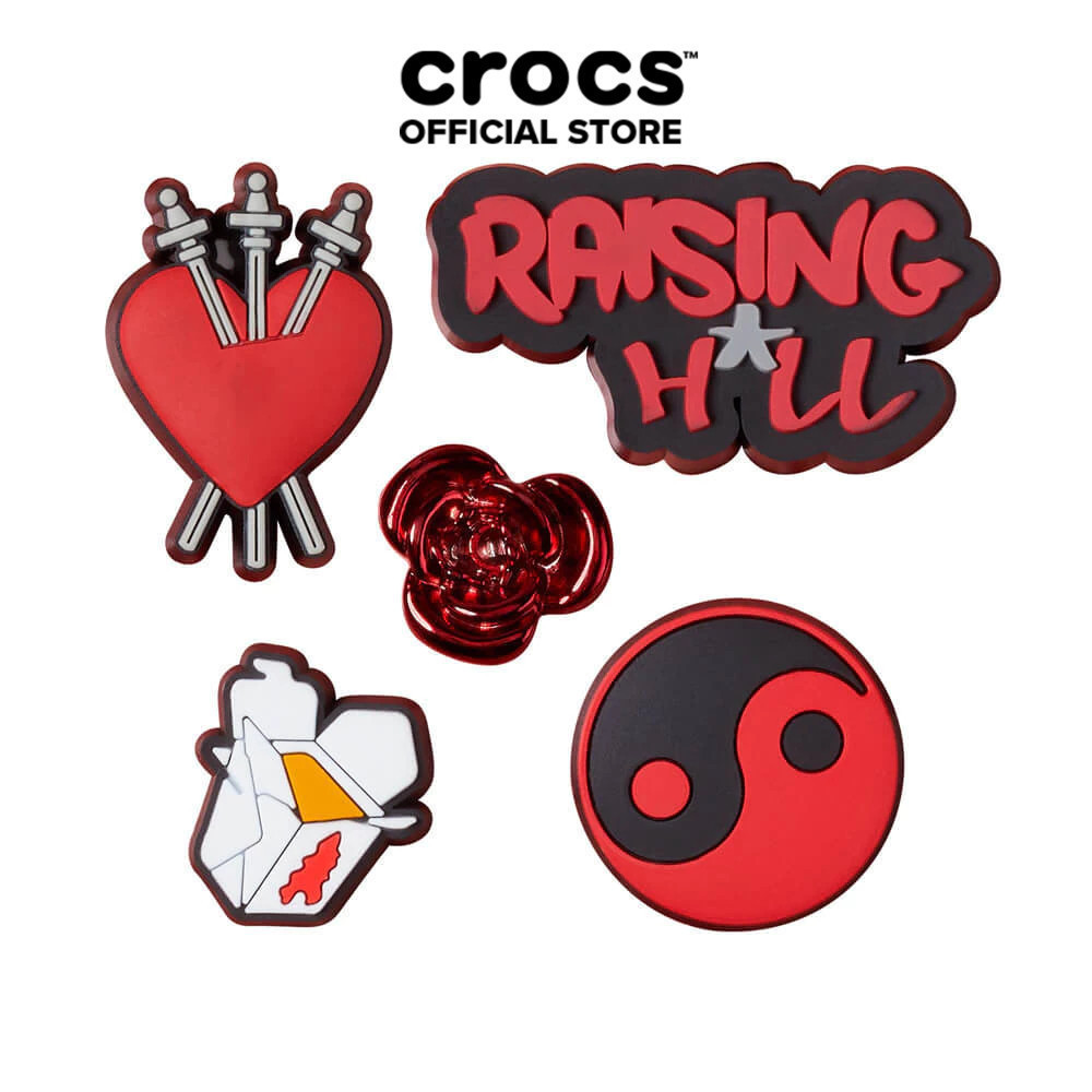 Phụ kiện Jibbitz™ Charm Cho Xăng Đan - Heart breaker Sandal Backer