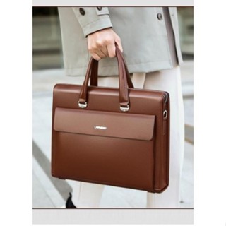 Cặp da công sở. Túi Xách Da Công Sở Phong Cách Sanleather S9077. Cặp Da Laptop có khoá số Cao Cấp