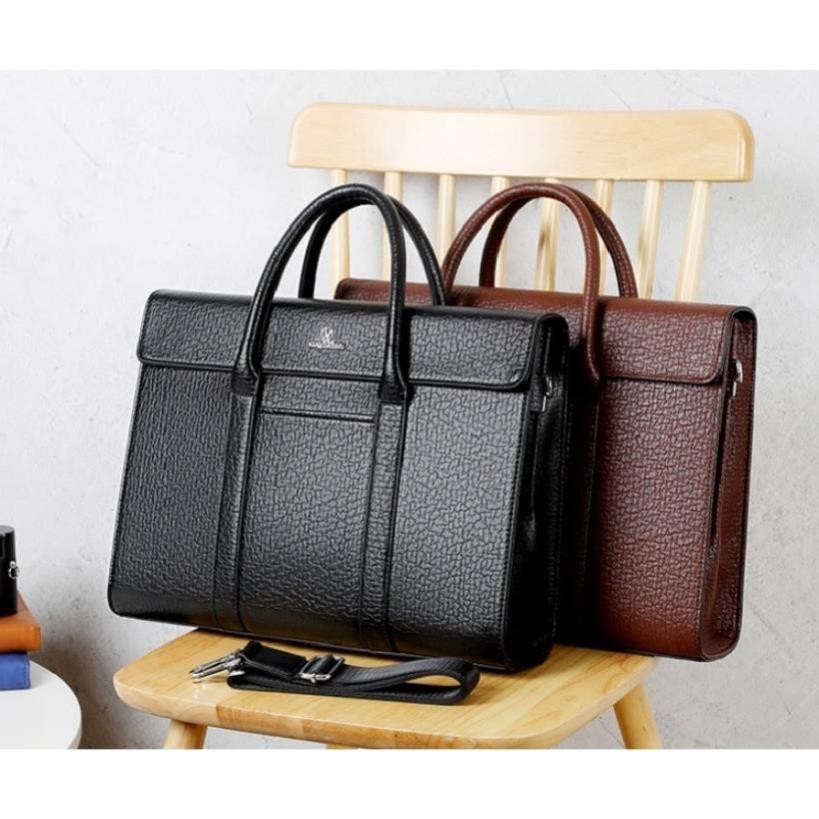 Cặp Xách Công Sở cao cấp 809,Cặp Da Nam Nữ Công Sở KuQiDaiShu