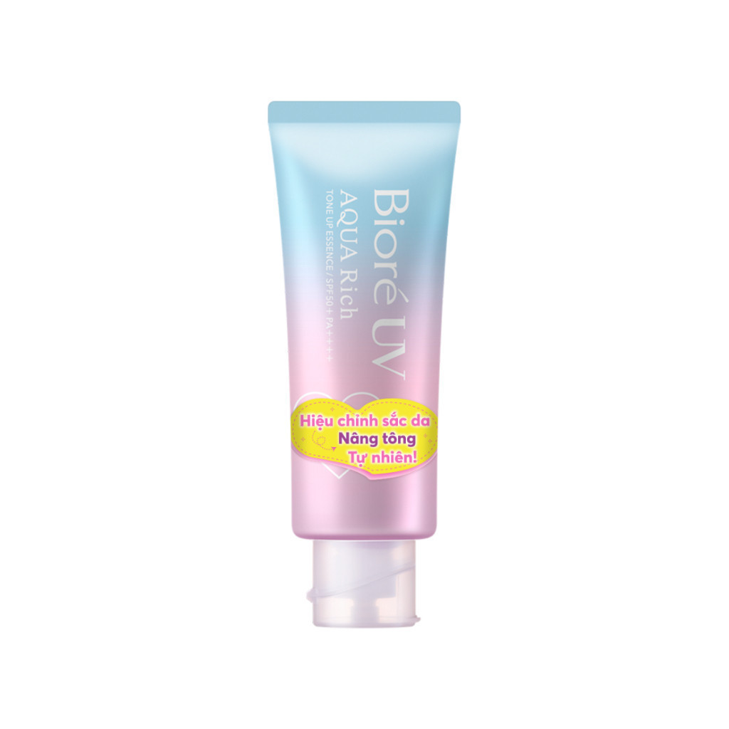 Tinh chất chống nắng nâng tone hiệu chỉnh sắc da Biore UV Aqua Rich 70G SPF50+ PA++++ | BigBuy360 - bigbuy360.vn