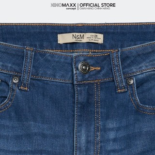  N&M Quần jean Basic nữ co giãn tốt 2203062