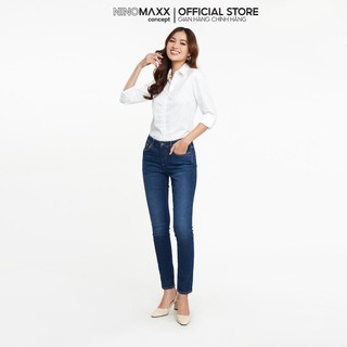  N&M Quần jean Nữ form regular fit cotton 2203051