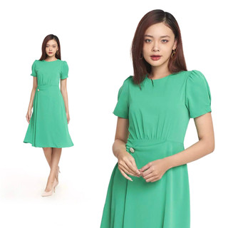 [CÒN SIZE S, M] N&M Đầm Nữ vải lụa sen tà đắp chéo 2207025