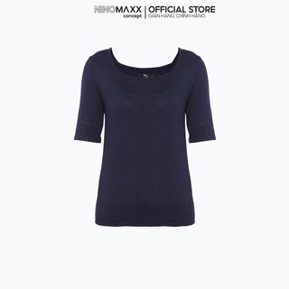 [CÒN SIZE L] N&M Áo sweater Basic Nữ tay ngắn 1905014