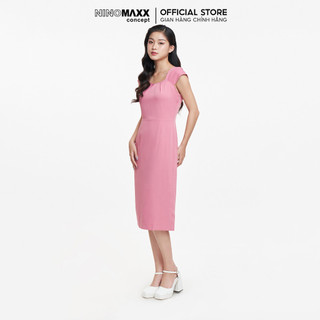 [CÒN SIZE S, M] N&M CLUB Đầm thời trang Nữ vải lụa sen 2105014