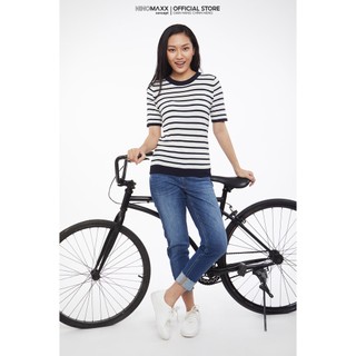 [CÒN SIZE S] N&M Áo sweater Basic Nữ tay ngắn 1905012