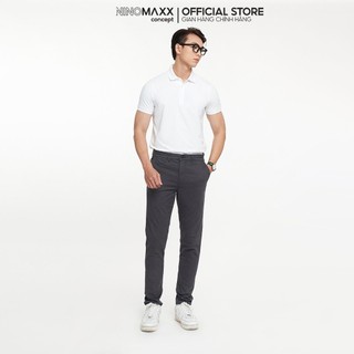  N&M Quần Kaki Nam Basic chất cotton spandex form Slim Fit 2203052