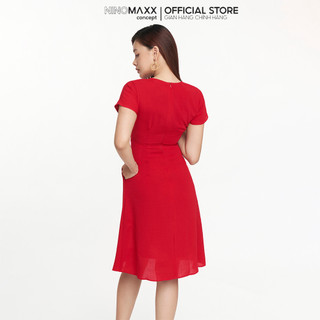 N&M Đầm thời trang nữ cổ tim chất liệu 100% Polyester 2208078