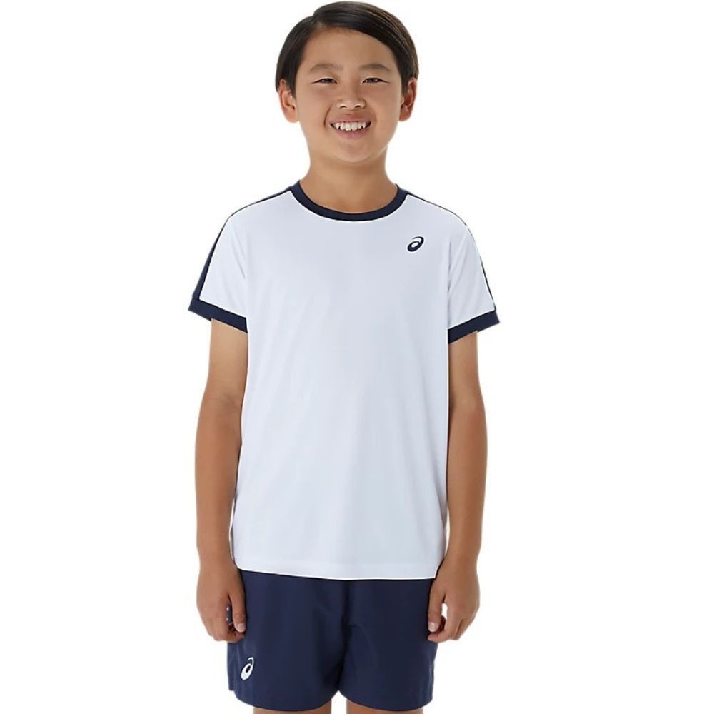 Áo T-Shirt Thể Thao Asics Kid BOYS TENNIS SHORT SLEEVE TOP 2044A044.101