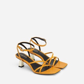 Vascara Giày Sandal Ankle Strap Vân Da Kỳ Đà SDN 0698