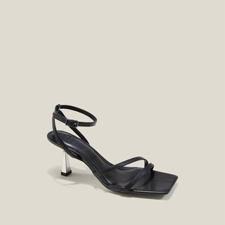 Vascara Giày Sandal Ankle Strap Vân Da Kỳ Đà - SDN 0765