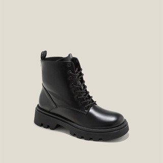 Vascara Combat Boots Cao Cổ Đế Chunky - BOT 0932