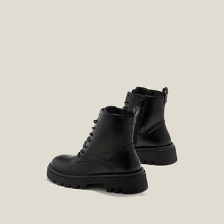 Vascara Combat Boots Cao Cổ Đế Chunky - BOT 0932