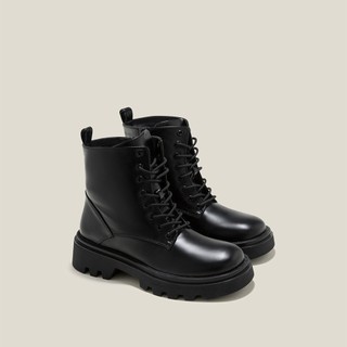 Vascara Combat Boots Cao Cổ Đế Chunky - BOT 0932