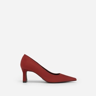 Vascara Giày Bít Mũi Nhọn Spool Block Heel - BMN 0542