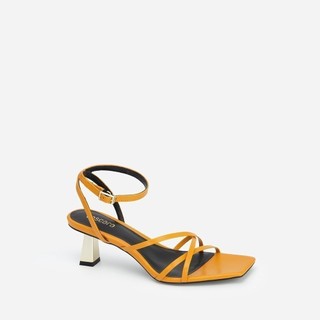 Vascara Giày Sandal Ankle Strap Vân Da Kỳ Đà SDN 0698