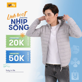 Áo phao nam 3S YODY siêu nhẹ siêu gọn siêu ấm có mũ nhiều màu - PHM5001