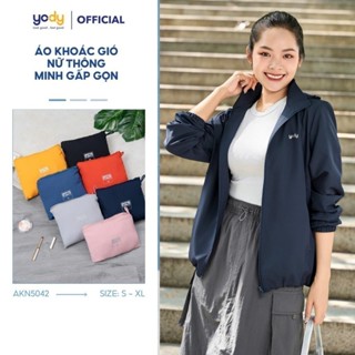 [FS 10%] Áo khoác gió nữ thông minh YODY mềm nhẹ cản gió cản nước tốt - AKN5042