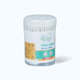 Tăm bông Pharmacity thân giấy cho bé (200 cây/hộp)