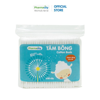 Tăm bông trẻ em Pharmacity (200 cây/gói)