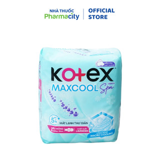 Băng vệ sinh siêu mỏng cánh Kotex Thảo Dược Cool (Gói 8 miếng)