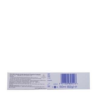 Kem đánh răng Eucryl vị bạc hà thơm mát (tuýp 62g)