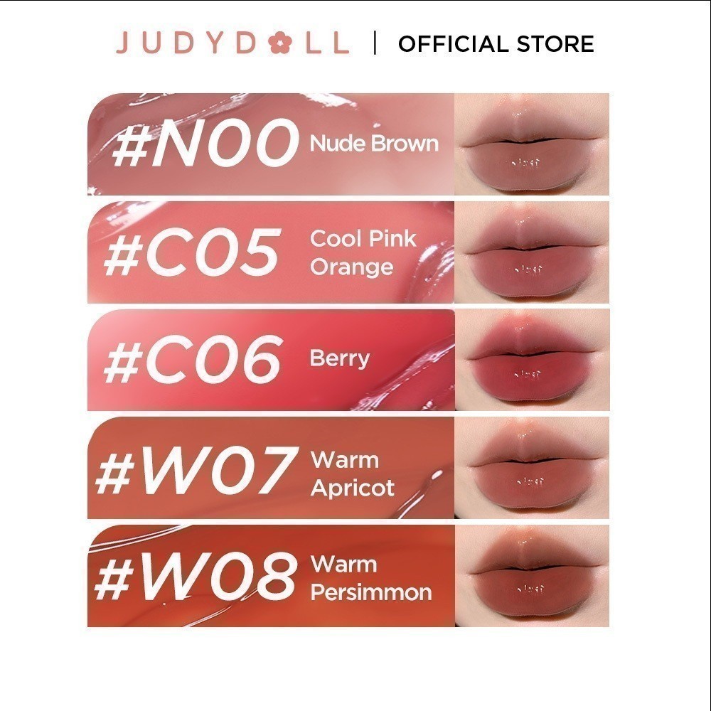 JUDYDOLL Son bóng Sweety Lip Jelly Dưỡng ẩm Mờ vân môi 10ml | BigBuy360 - bigbuy360.vn