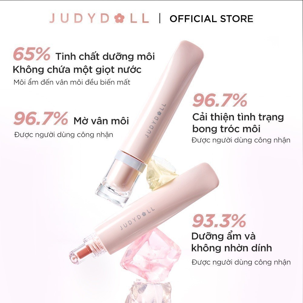 JUDYDOLL Son bóng Sweety Lip Jelly Dưỡng ẩm Mờ vân môi 10ml | BigBuy360 - bigbuy360.vn