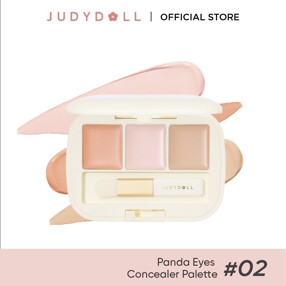Bảng che khuyết điểm 3 màu JUDYDOLL Moisturizing 3-Color Concealer Palette Mềm mịn Chống nước 2.7g | BigBuy360 - bigbuy360.vn