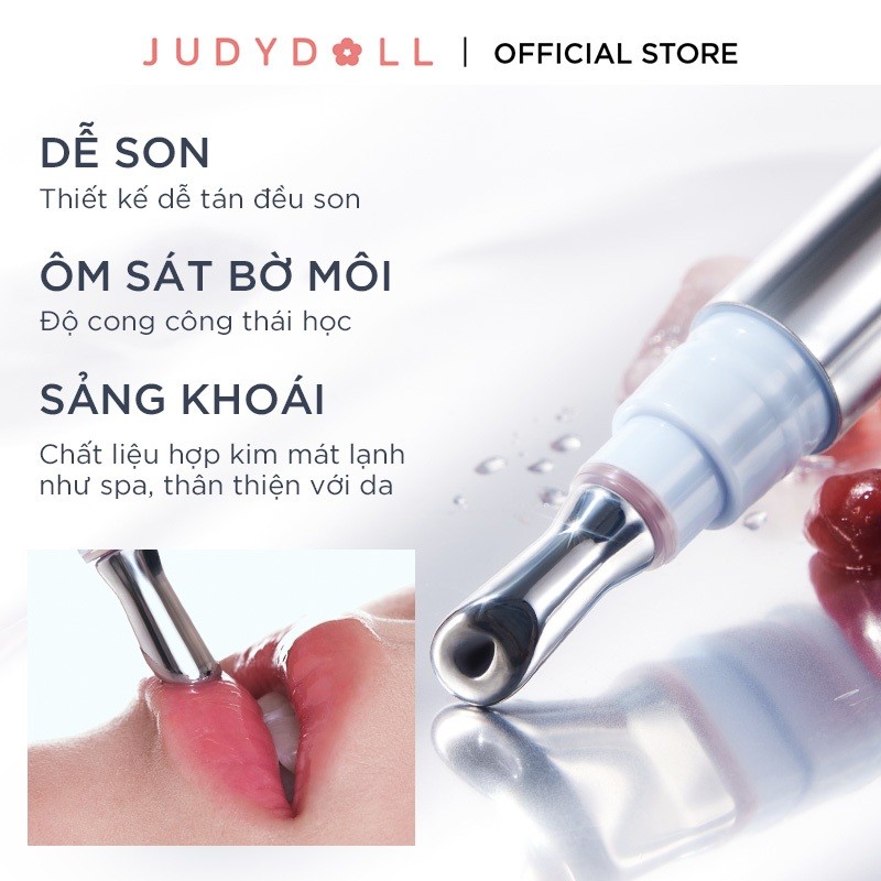 JUDYDOLL Son Bóng Dưỡng Ẩm Làm Mờ Vân Môi Watery Essence Lip Glaze | BigBuy360 - bigbuy360.vn