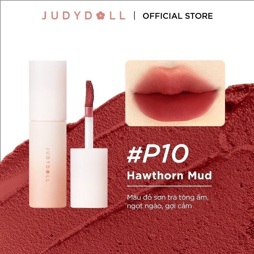 JUDYDOLL Son kem bùn Lip Mud Mịn lì Lâu trôi Che phủ vân môi Không dính cốc 3,3 g | BigBuy360 - bigbuy360.vn