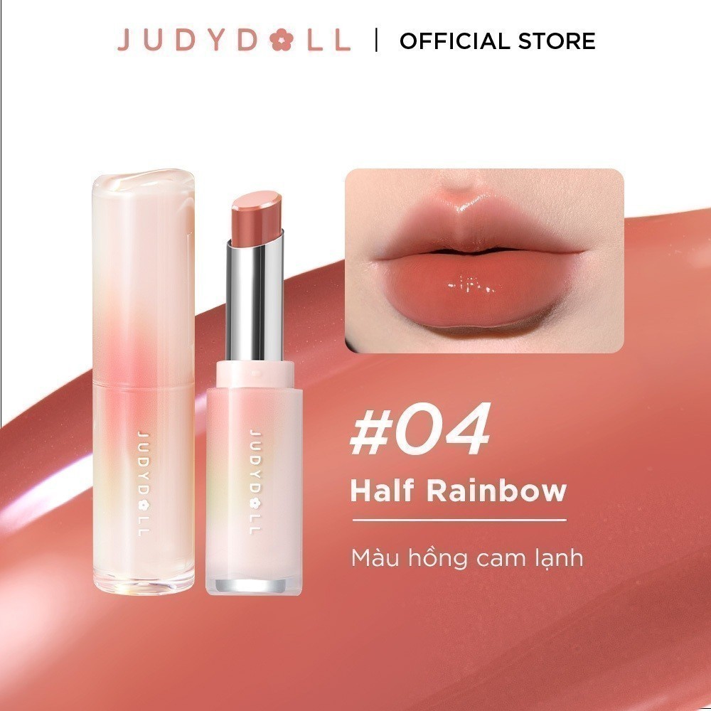JUDYDOLL Son dưỡng có màu Judydoll Watery Glow Lipstick Dưỡng ẩm Mềm môi Sáng da 3g | BigBuy360 - bigbuy360.vn