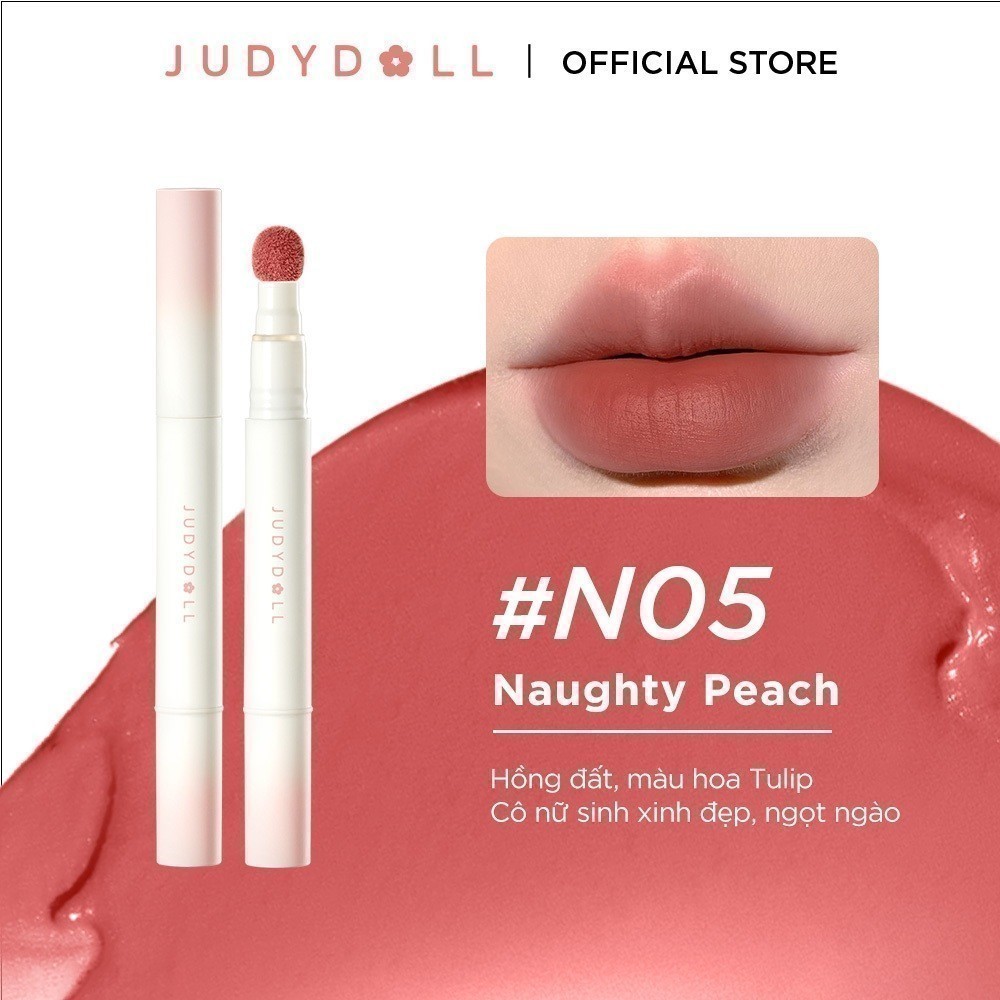 JUDYDOLL Son Kem Lip Powder Cream Mịn lì Che phủ vân môi Không dính cốc 1,8g | BigBuy360 - bigbuy360.vn