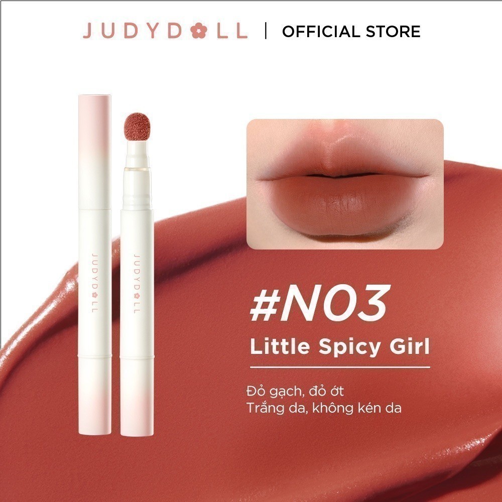 JUDYDOLL Son Kem Lip Powder Cream Mịn lì Che phủ vân môi Không dính cốc 1,8g | BigBuy360 - bigbuy360.vn