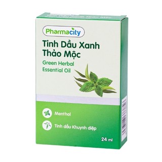 Tinh dầu Pharmacity xanh tinh chất thảo mộc (Chai 24ml)