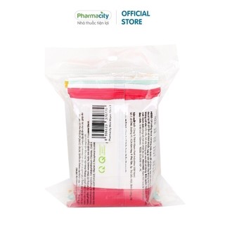 Khăn ướt mini Pharmacity (3 gói x 10 tờ)