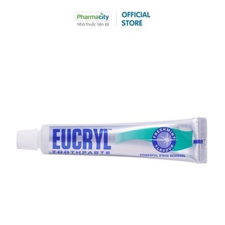Kem đánh răng Eucryl vị bạc hà thơm mát (tuýp 62g)