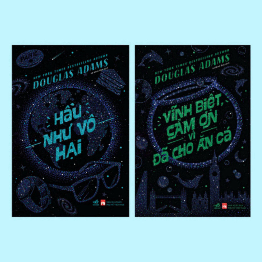 Sách - Combo Vĩnh biệt, cảm ơn vì đã cho ăn cá - Hầu như vô hại (Douglas Adams) - SNN