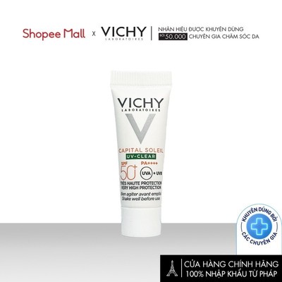 [HB GIFT – Quà tặng không bán] Kem chống nắng dành cho da dầu mụn Vichy UV-Clear Anti-Imperfections 3ml