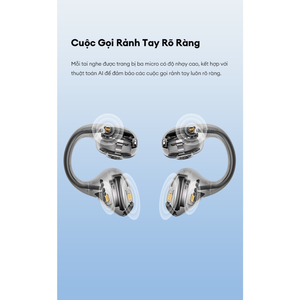 Tai Nghe Bluetooth EDIFIER LolliClip | Thiết Kế Kẹp Vành Tai | Thời Gian Sử Dụng Tới 36H | Bảo Hành 15 Tháng | BigBuy360 - bigbuy360.vn