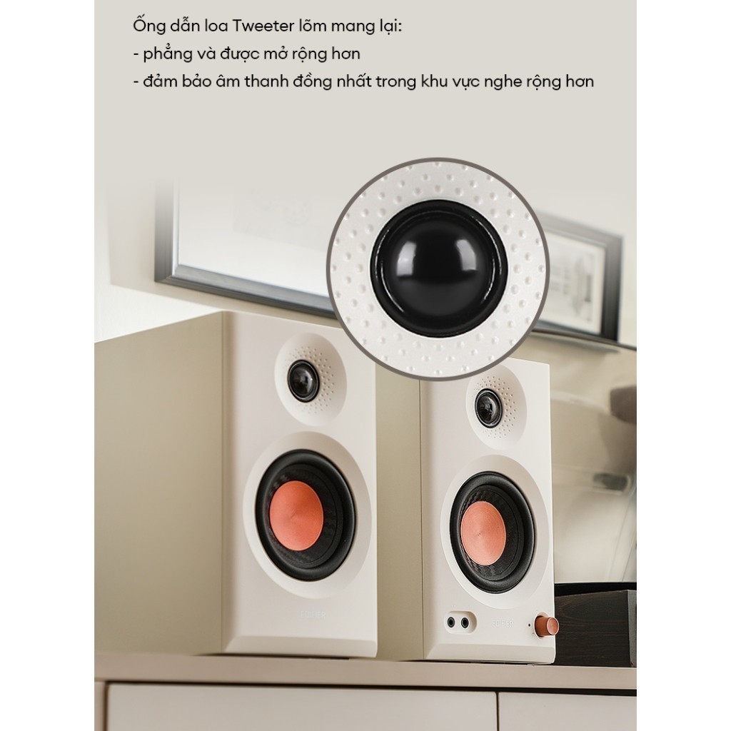 Loa Kiểm Âm Bluetooth EDIFIER MR3/MR5 | Công Suất 36W | Bluetooth 5.4 | 2 Chế Độ Kiểm Âm & Nghe Nhạc | Bảo Hành 15 Tháng | BigBuy360 - bigbuy360.vn