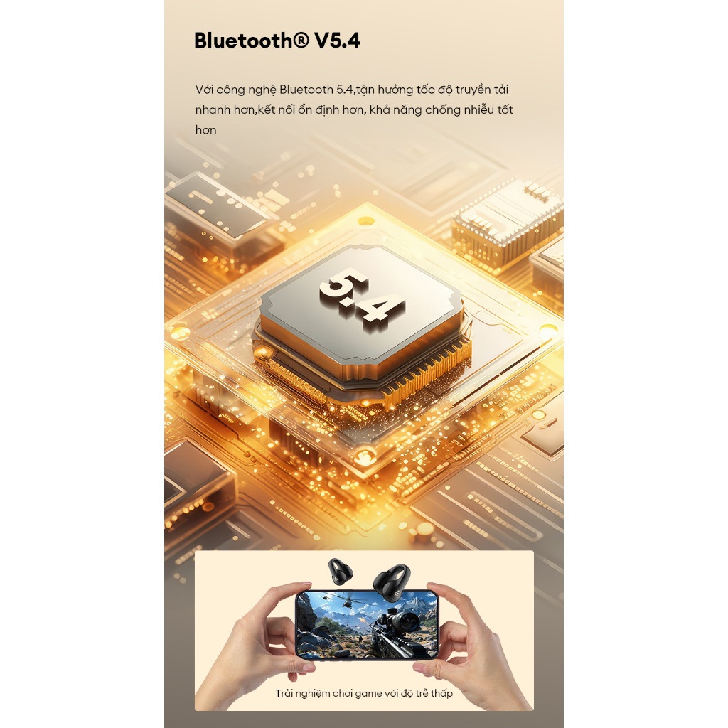 Tai Nghe Bluetooth EDIFIER COMFO C | Thiết Kế Kẹp Vành Tai | Thời Gian Sử Dụng Tới 30H | Bảo Hành 15 Tháng | BigBuy360 - bigbuy360.vn